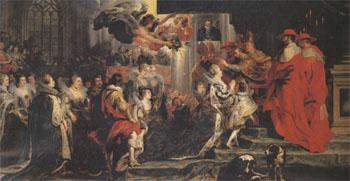 Peter Paul Rubens Coronation of Marie de'Medici (mk05) oil painting image